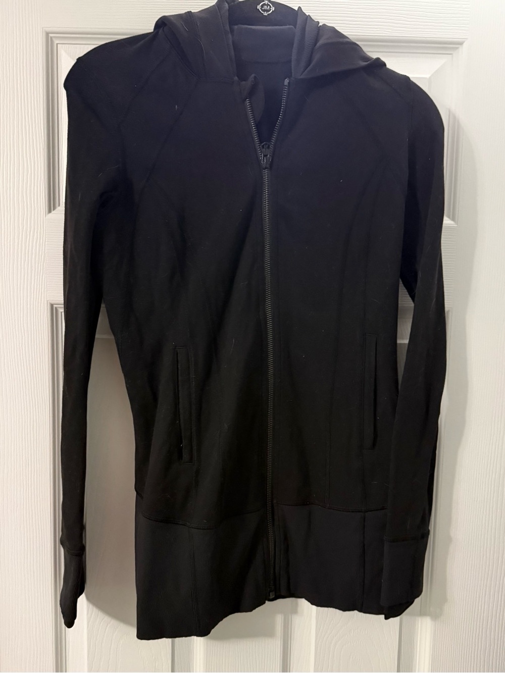 Lululemon Black Full-Zip Hooded Jacket Small